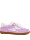 Karl Lagerfeld Kandidate Suede Leather Sneakers In Purple