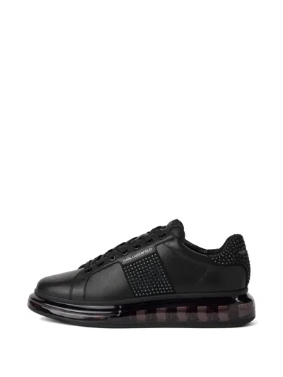 Karl Lagerfeld Kapri Kushion Crystal-details Sneakers In Animal Print