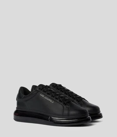 Karl Lagerfeld Kapri Kushion Lo Lace Lthr In Black