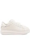 Karl Lagerfeld Kapri Lace-up Sneakers In White