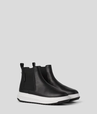 Karl Lagerfeld Kapri Lug Gore Boots In Multi