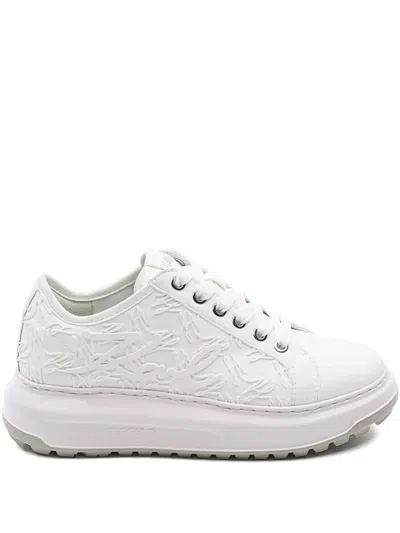 Karl Lagerfeld Kapri Lug Trainers In White