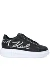 Karl Lagerfeld Kapri Signia Sneakers In Black