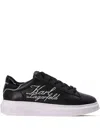Karl Lagerfeld Kapri Signia Sneakers In Black