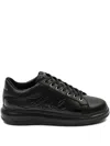 Karl Lagerfeld Kapri Kushion Signia Shine Sneakers In Black