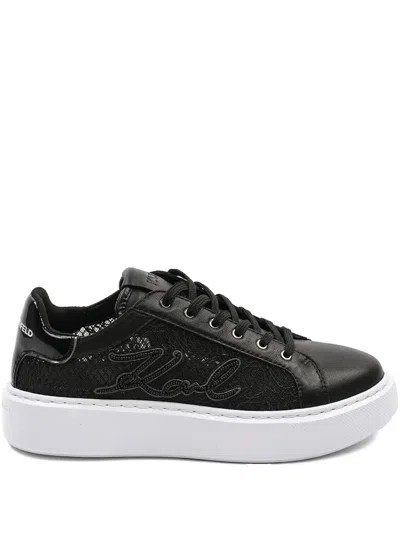 Karl Lagerfeld Kapri Sneakers In Black