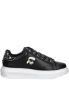 Karl Lagerfeld Ikonik Nft Kapri Sneakers In Black