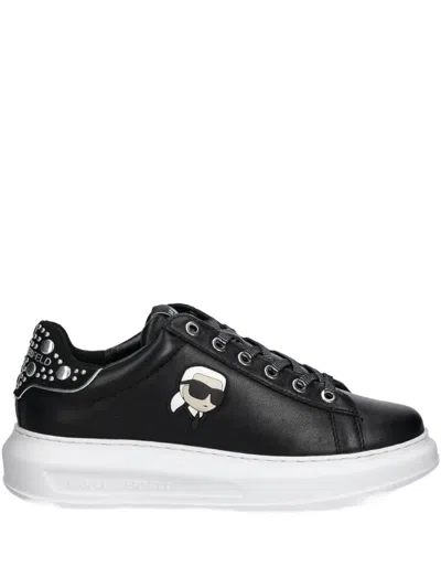 Karl Lagerfeld Ikonik Nft Kapri Sneakers In Schwarz
