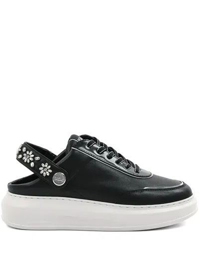 Karl Lagerfeld Kapri Sneakers In Black