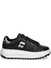 Karl Lagerfeld Kapri Sneakers In Black