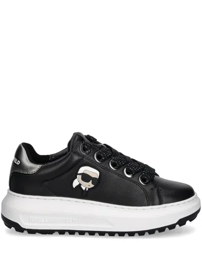 Karl Lagerfeld Kapri Sneakers In Black
