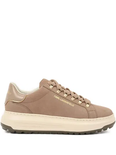 Karl Lagerfeld Kapri Sneakers In Brown