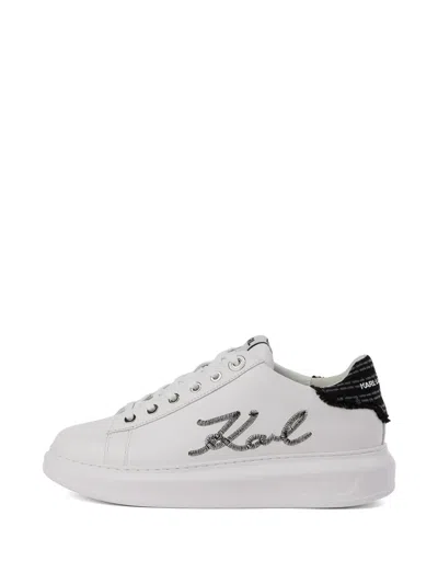Karl Lagerfeld Kapri Sneakers In White