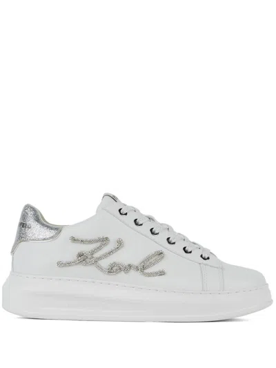 Karl Lagerfeld Kapri Sneakers In White
