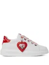 Karl Lagerfeld Kapri Valentine Sneakers In Weiss