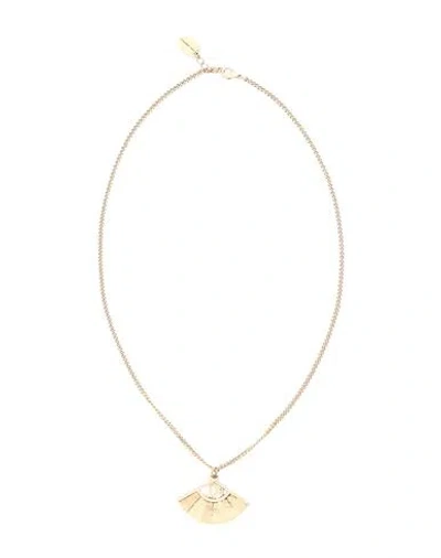 Karl Lagerfeld K/archive Fan Necklace Woman Necklace Gold Size - Brass