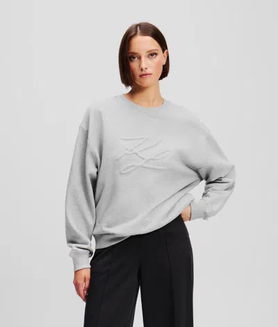 Karl Lagerfeld Karl Autograph Sweatshirt
