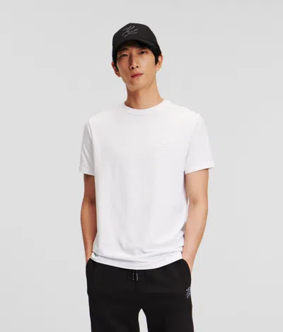 Karl Lagerfeld Karl Autograph T-shirt In White