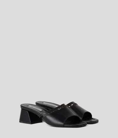 Karl Lagerfeld Karl Cut-out Heeled Sandals
