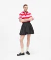 Karl Lagerfeld Karl Dna Mini Skirt In Black
