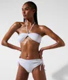 Karl Lagerfeld Karl Dna Twist Front Bandeau In White