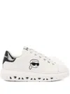 Karl Lagerfeld Karl-embellished Sneakers In White