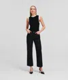 Karl Lagerfeld Karl Essential Kameo Girlfriend Jeans In Black