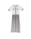 Karl Lagerfeld Essential Midi Dress In White