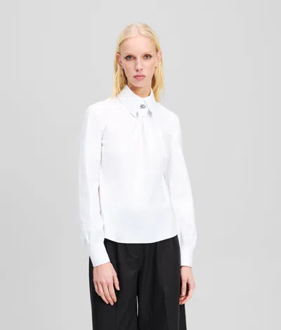 Karl Lagerfeld Karl Essential Tie-detail Shirt