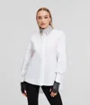 Karl Lagerfeld Karl Essentials Rhinestone Collar Shirt
