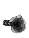 Karl Lagerfeld Karl Flower Choker In 黑色