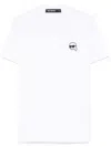 Karl Lagerfeld Karl Ikon-patch T-shirt In White