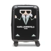 Karl Lagerfeld Karl In A Box 21" Carry On Upright In Black
