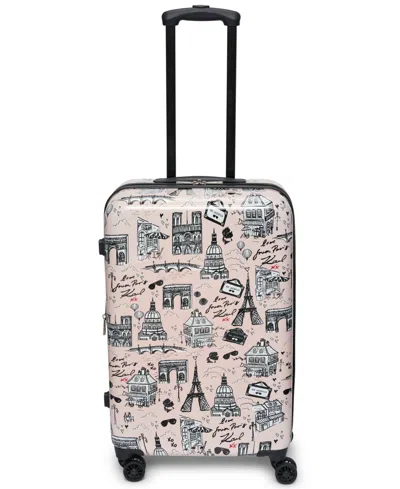 Karl Lagerfeld Karl In Paris Medium Upright Suitcase