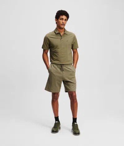 Karl Lagerfeld Karl Kameo Shorts In Green