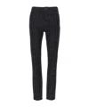 Karl Lagerfeld Textured Pattern Jeans Belt Loops In Black