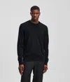 Karl Lagerfeld Karl Kameo Sweater In Black