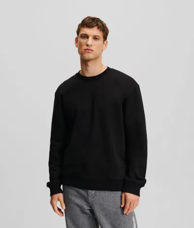 Karl Lagerfeld Karl Kameo Sweatshirt In Black