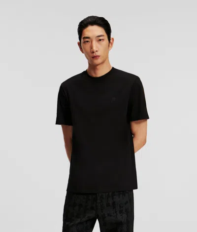 Karl Lagerfeld Karl Kameo T-shirt In Black