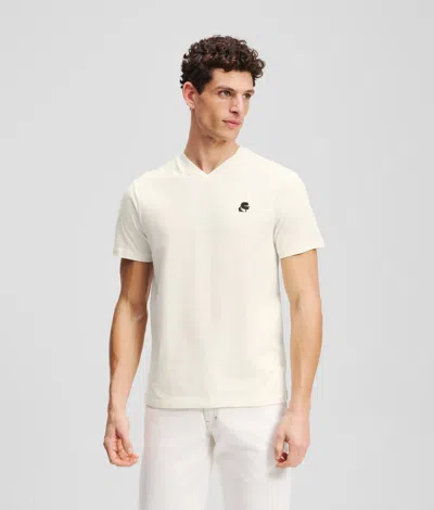 Karl Lagerfeld Karl Kameo V-neck T-shirt