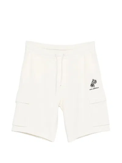 Karl Lagerfeld Karl Lagerfel Cargo Print Shorts In Multi
