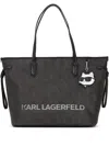 Karl Lagerfeld Ikon Monogram Tote Bag