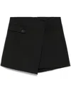 Karl Lagerfeld Logo-embroidered Skorts