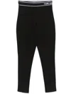 Karl Lagerfeld Logo-waistband Leggings