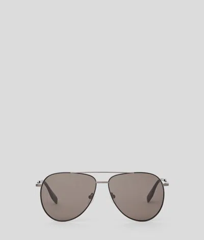 Karl Lagerfeld Karl Logo Aviator Sunglasses