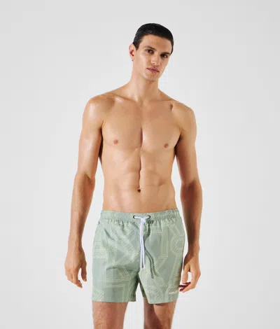 Karl Lagerfeld Karl Logo Boardshorts In Green