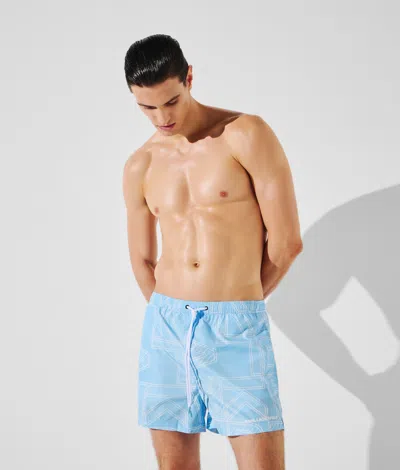 Karl Lagerfeld Karl Logo Boardshorts In Blue