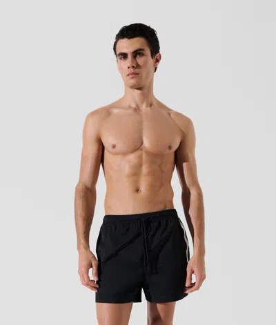 Karl Lagerfeld Karl Logo Boardshorts In Black