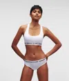 Karl Lagerfeld Karl Logo Bralette In White