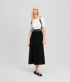Karl Lagerfeld Karl Logo Knit Dress In Black